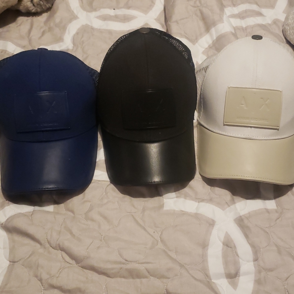 5 Armani exchange hats